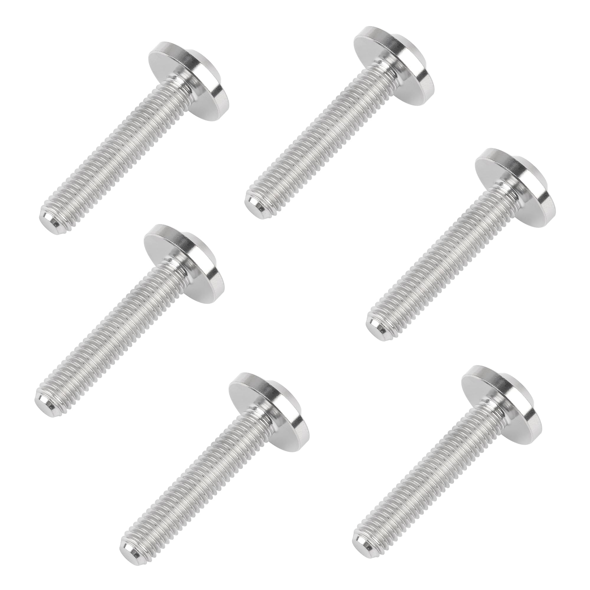 DWAMMEBRS Bolt T25 Torx Screws M5x10 12 15 20 25 30 35mm Corrosion Bolts for Cycling Motorcycle Automotive(Titanium,M5x25mm)