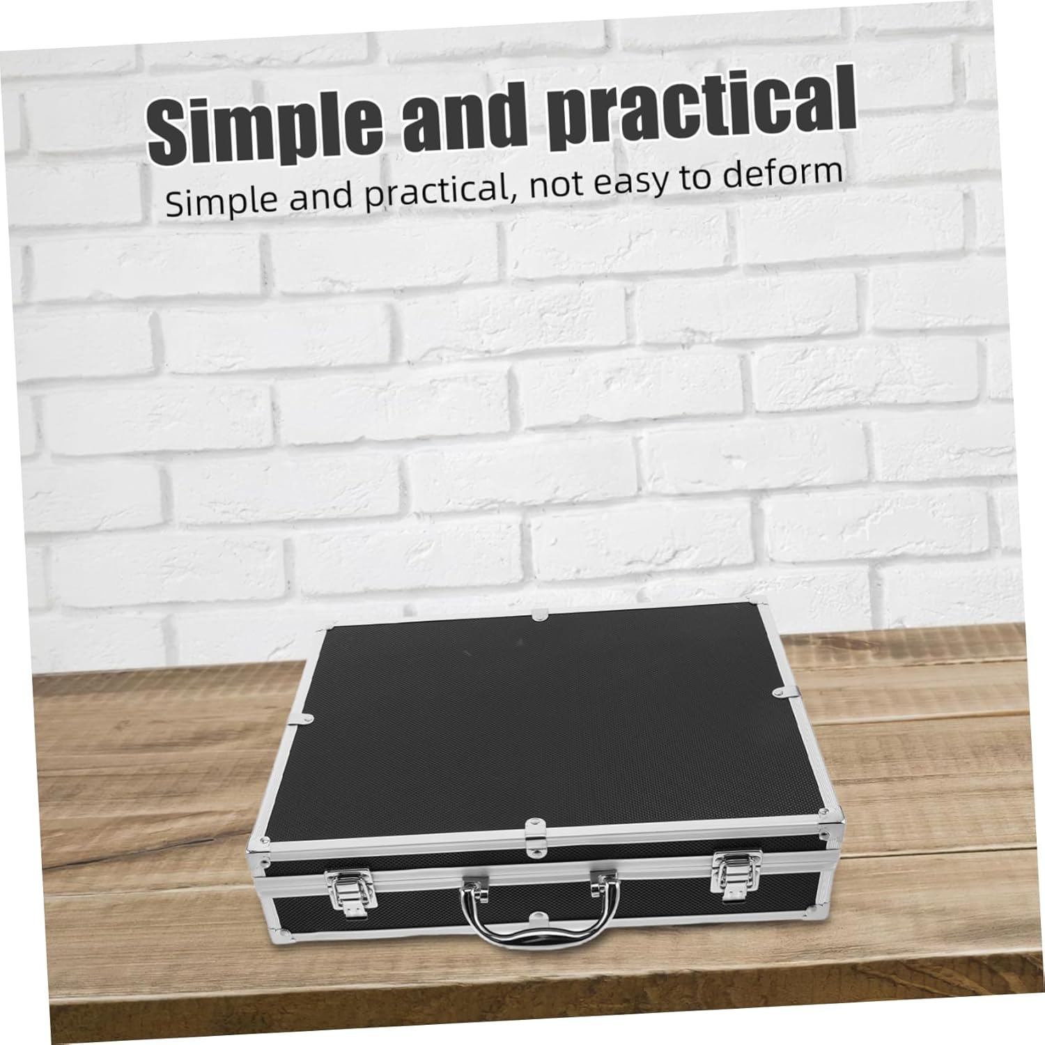 Zerodeko Aluminum Microphone Carrying Case with Soft Interior Impact Resistant Storage Box for Microphones and Accessories for Home Use and Outdoor Events