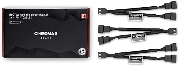 Noctua NA-SYC1 chromax.black, Cavi a Y (Nero)