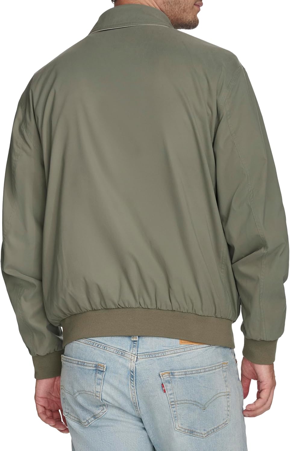 Dockers Men's Microtwill Golf Bomber Jacket