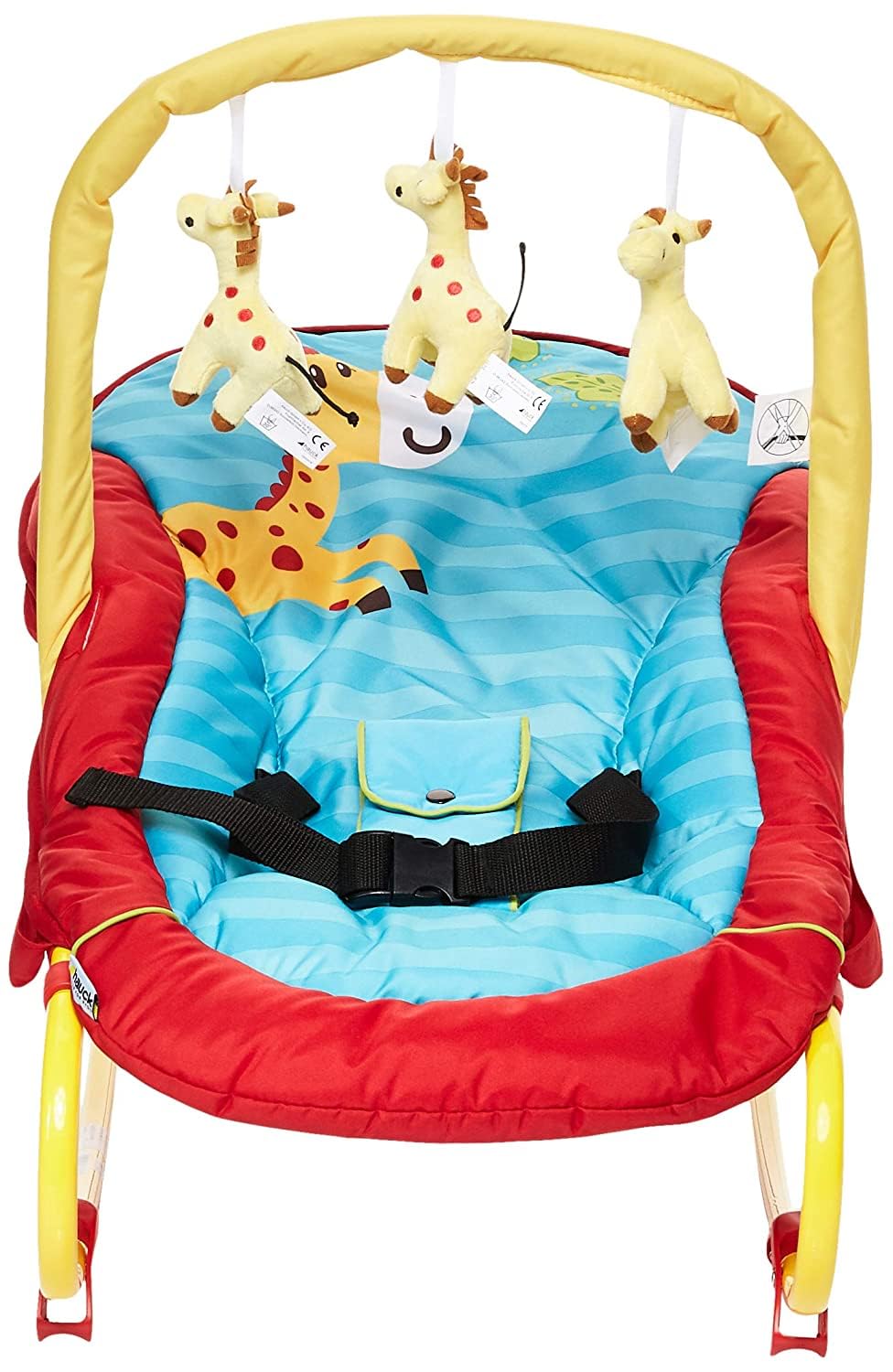Hauck Bungee Deluxe,Baby Bouncer,0M+ to 9 kg- Jungle Fun, 1 of Piece, 1 of Piece : Buy Online at Best Price in KSA