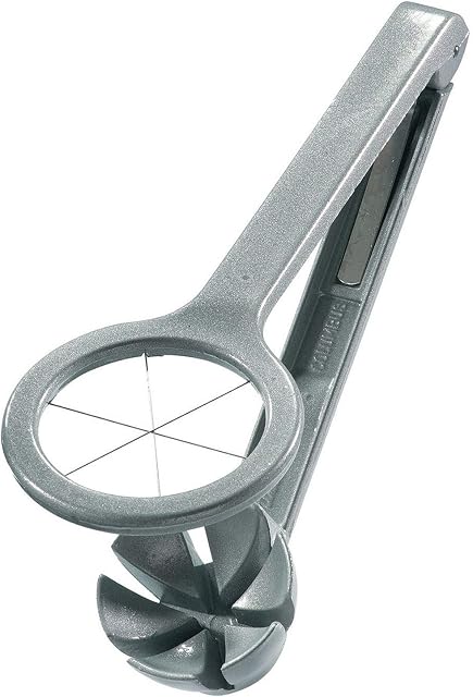 Westmark Krajalnica do jajek, Forma szczypiec, Długość: 18,1 cm, Aluminium/Stal nierdzewna, Columbus, Szara, 10602260