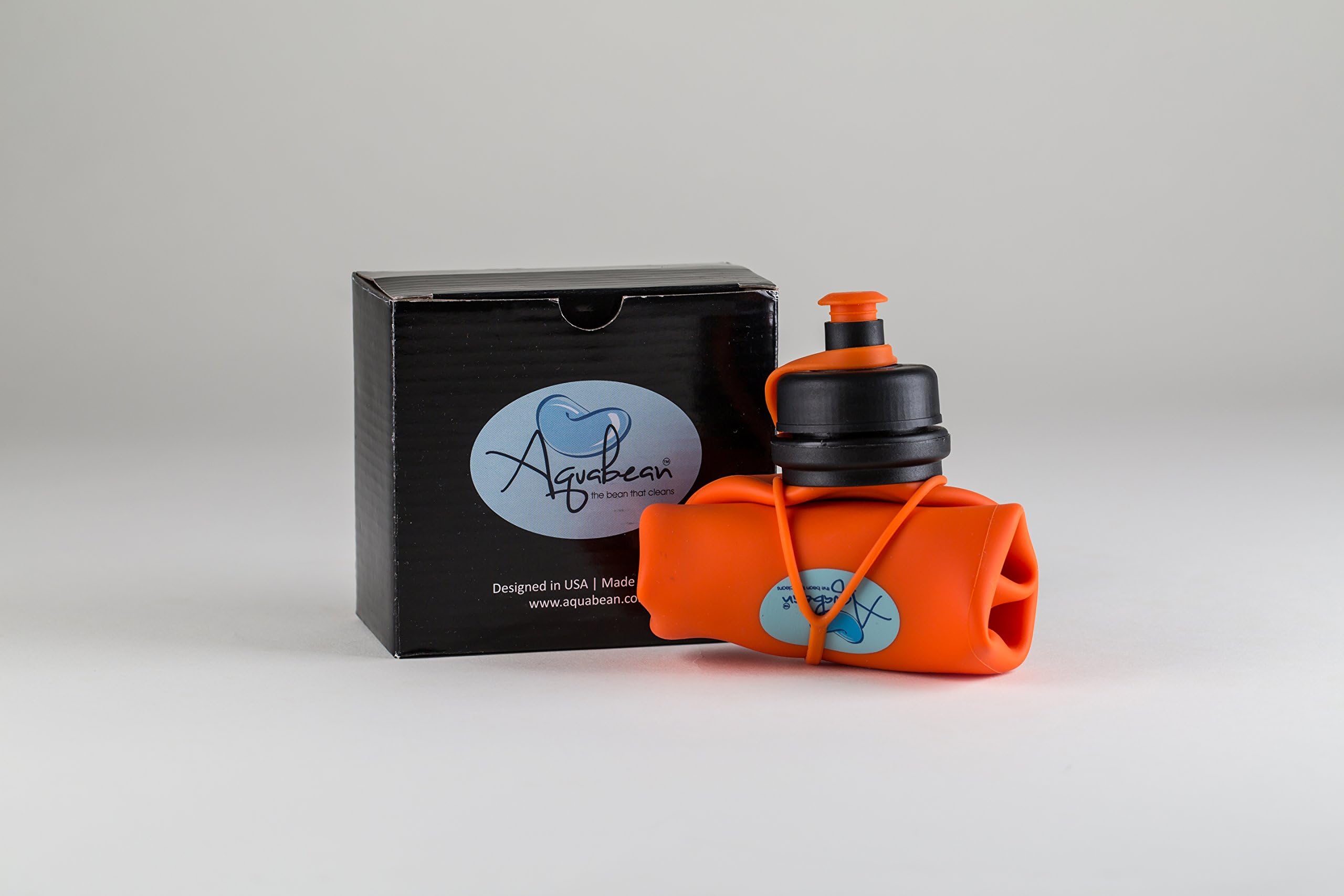 Silicone Peri Bottle/Portable Bidet/Portable Lota - Orange