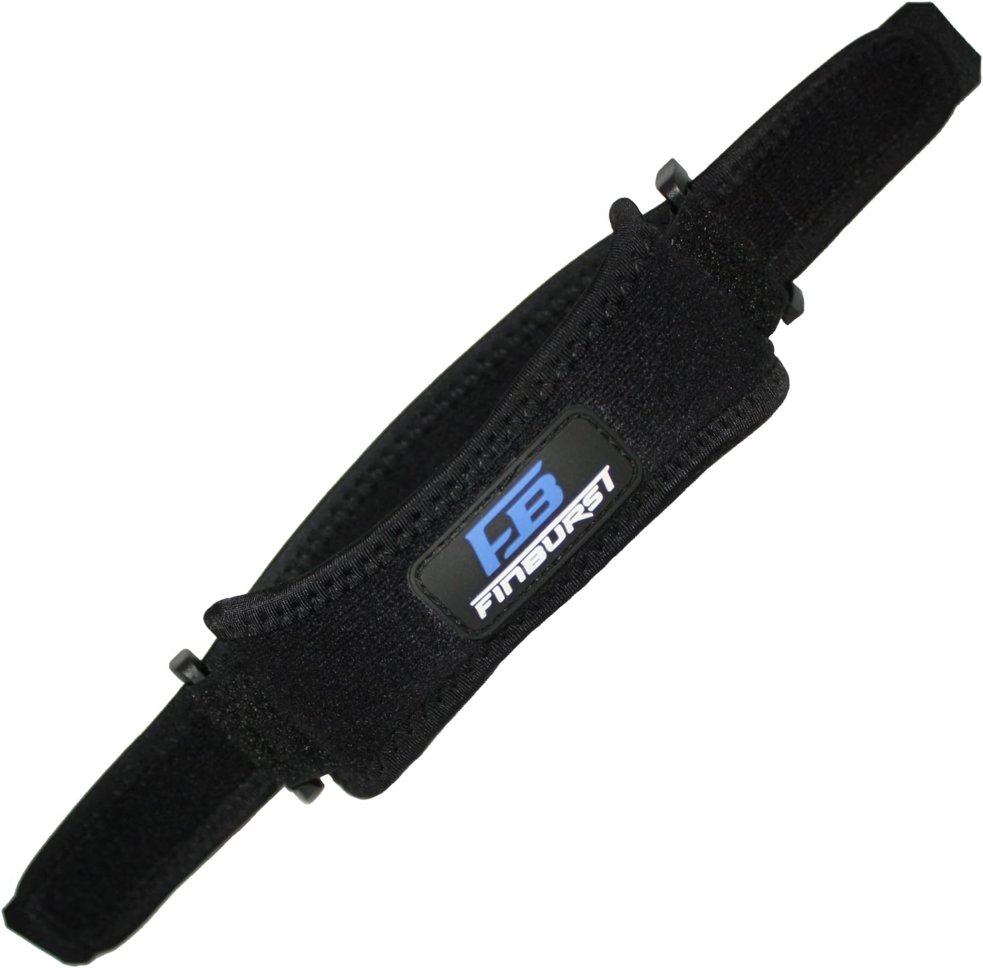 FinBurst Patella Knee Strap - Support Brace for Patellar Tendon - Great for Jumpers, Runners and Squatting (1 Piece)