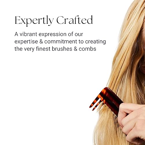 Miniatura 2 de Caswell-Massey Cepillo de pelo extra grande con cerdas de nailon y jabalí, adecuado para cabello normal a grueso, ideal para cabello liso, ondulado