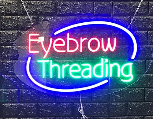 Miniatura 3 de Señal de neón led para cejas, 28 pulgadas de largo x 16 pulgadas de alto #34585