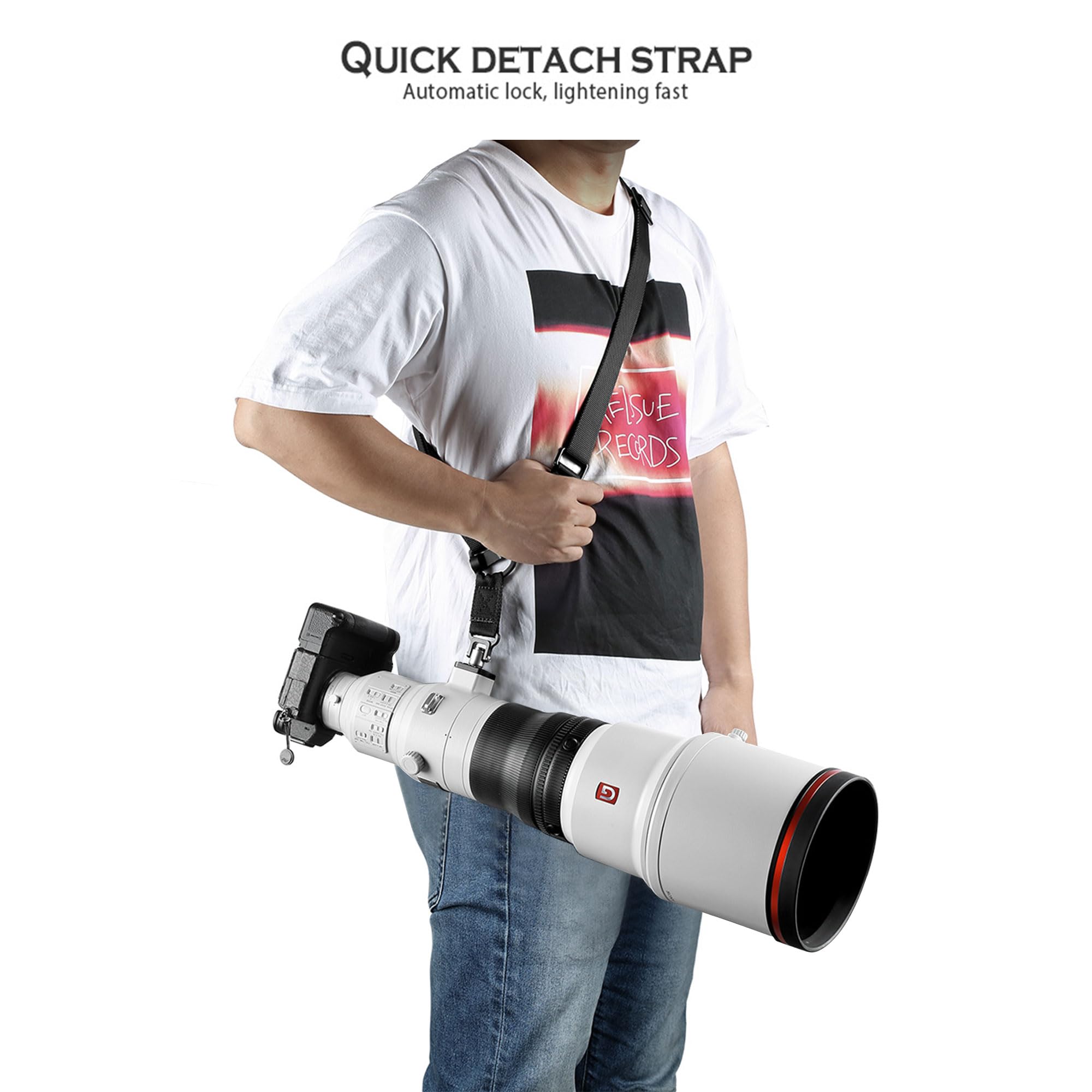 LEOFOTO Sangle à détachement Rapide SP-01