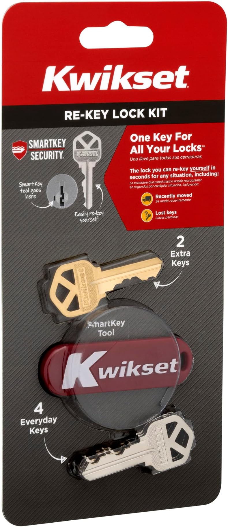 Kwikset 83262-001 SmartKey Re-keying Kit