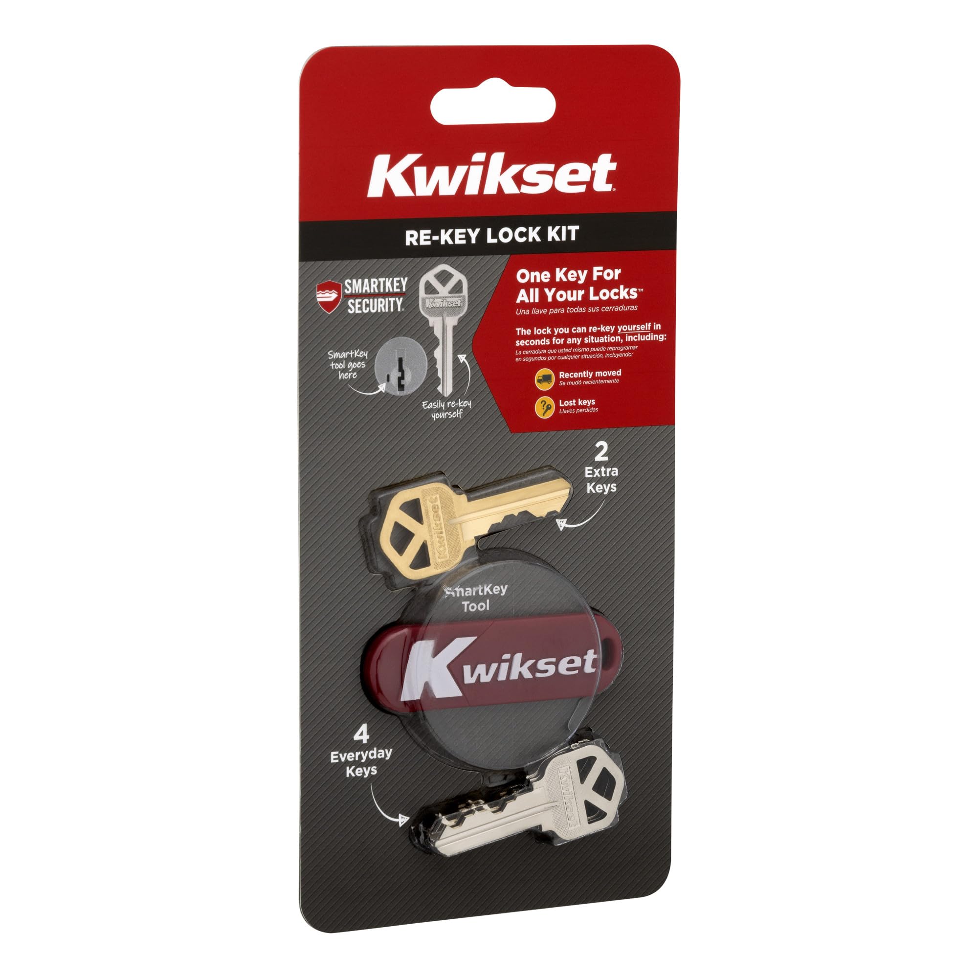 rekey Kwikset SmartKey Re-keying Kit REKYG KIT CP SMT KW : KWIKSET
