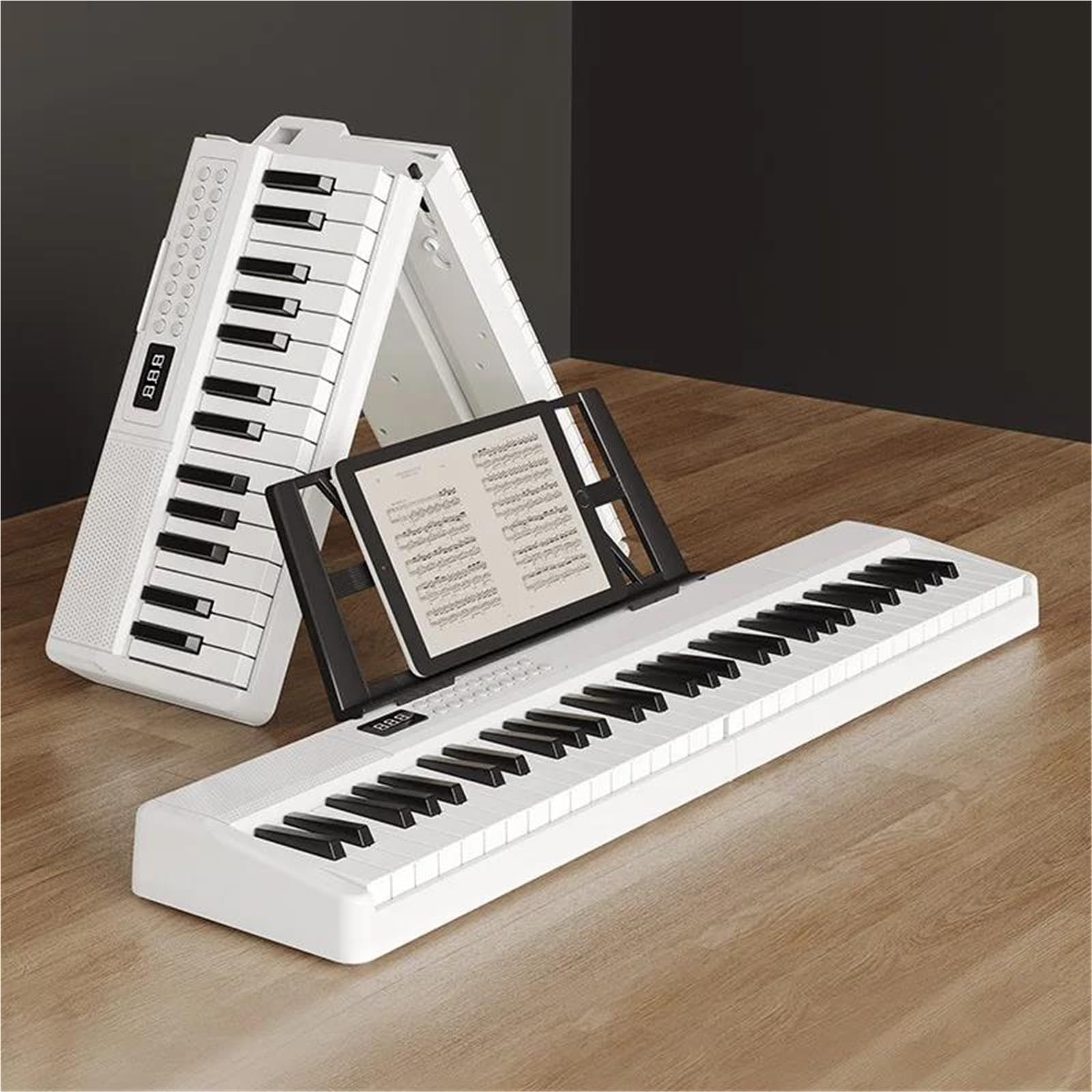 Pianino Elektroniczne Pianino Elektryczne 61 Klawiszy Wielofunkcyjne Profesjonalne Instrumenty Klawiszowe(Type3)
