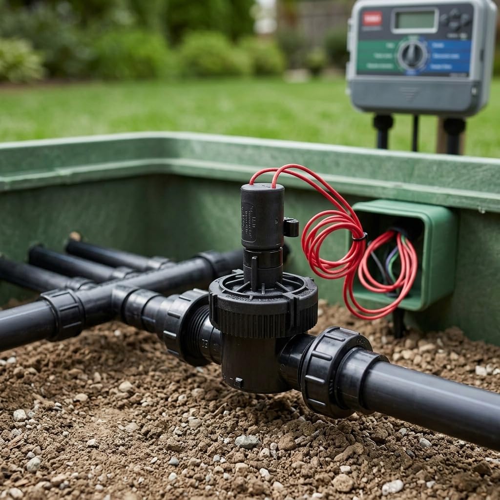 Suinga Pack 4 x ELETTROVALVOLA DA IRRIGAZIONE 1" 24V EZ FLO PLUS, filettatura MASCHIO. Funziona con programmatori elettrici di qualsiasi marca presente sul mercato, inclusa la Toro Company.