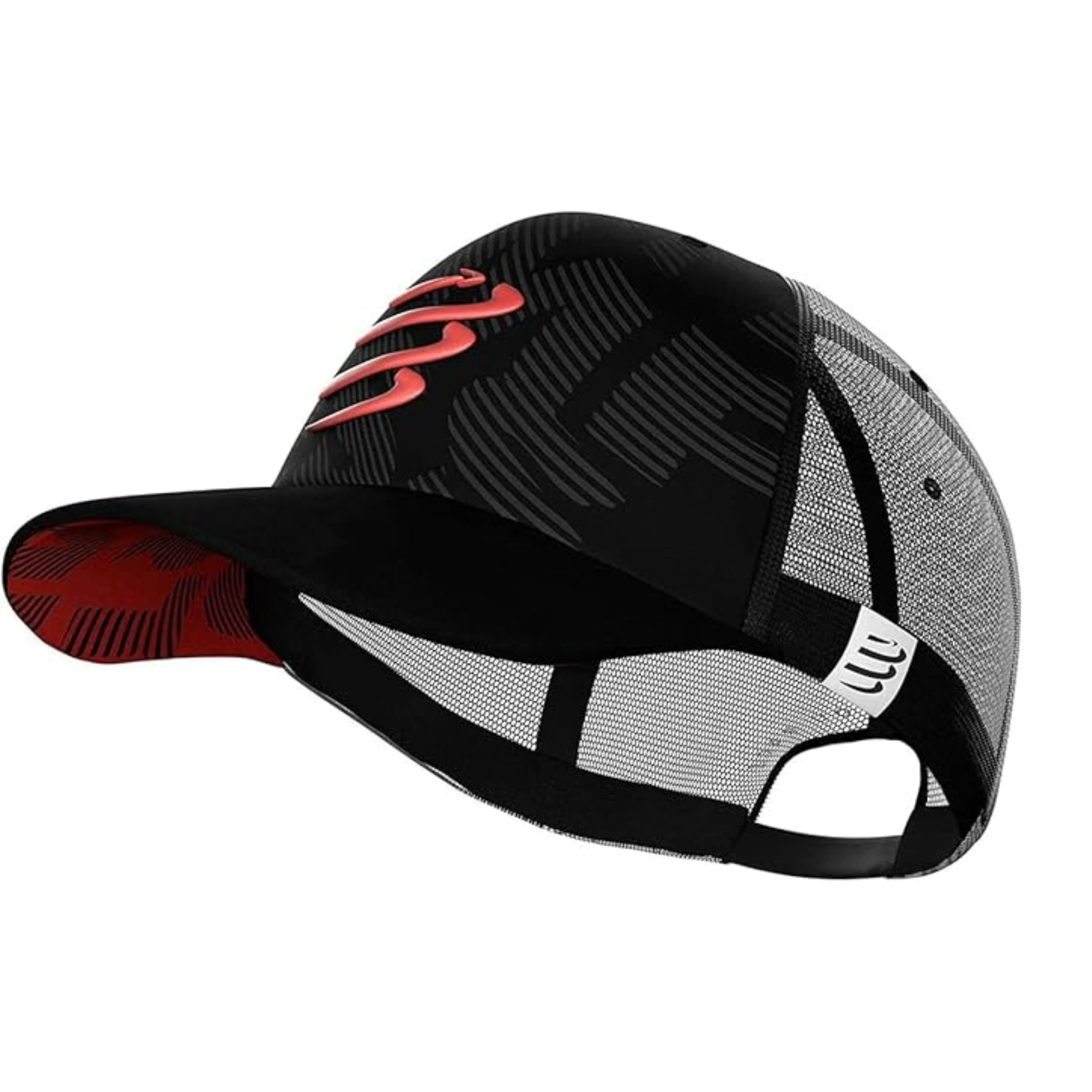 COMPRESSPORT Trucker Cap, Sun Protection, Beanie with mesh, Wide and Curved Visor, Adjustable, Before or After Training - Image 2