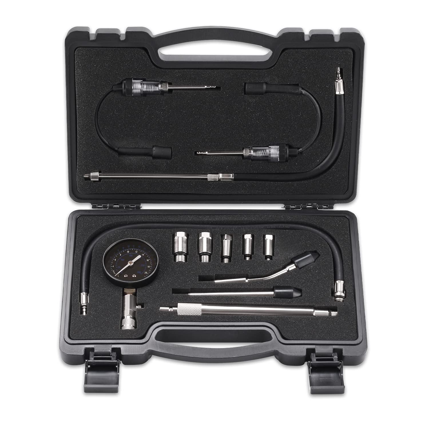 Lichamp 12pcs Compression Tester Adapter Kit with Spark