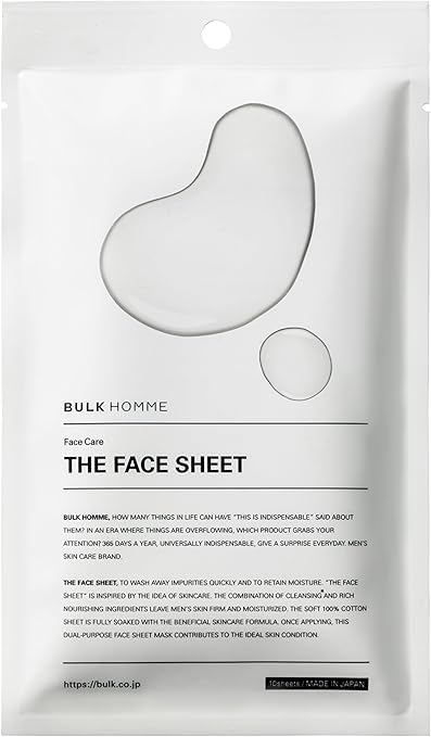 Amazon バルクオム フェイスシート 10枚入り メンズ スキンケア 高保湿 拭き取り化粧水 汗拭きシート Bulk Homme The Face Sheet 10枚入り Bulk Homme バルクオム ビューティー 通販 Amazon バルクオム フェイスシート 10枚入り メンズ スキンケア 高保湿 拭き取り化粧水 汗拭きシート Bulk Homme The Face Sheet 10枚入り Bulk Homme バルクオム ビューティー 通販