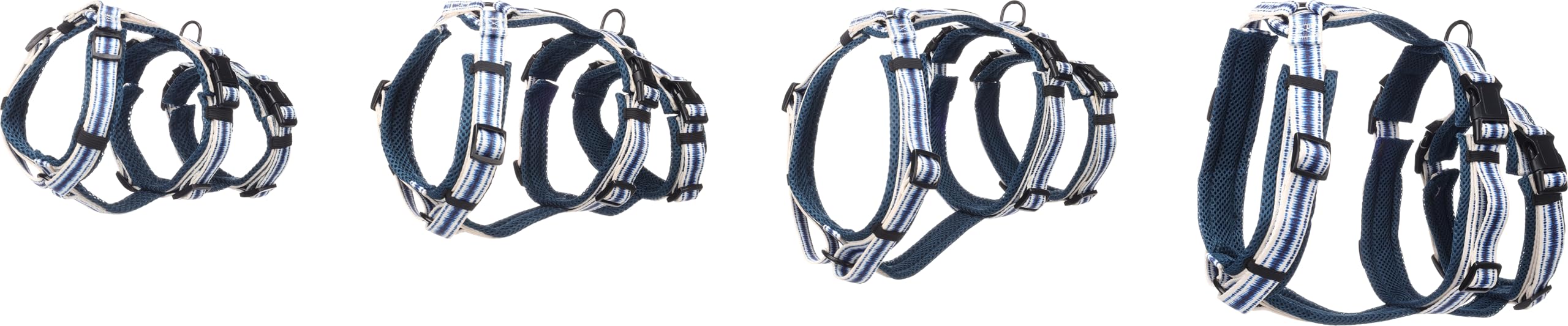 Hund Sicherheitsgeschirr Gili Island Blau XS 28-52cm 32-50cm 28-46cm 15mm