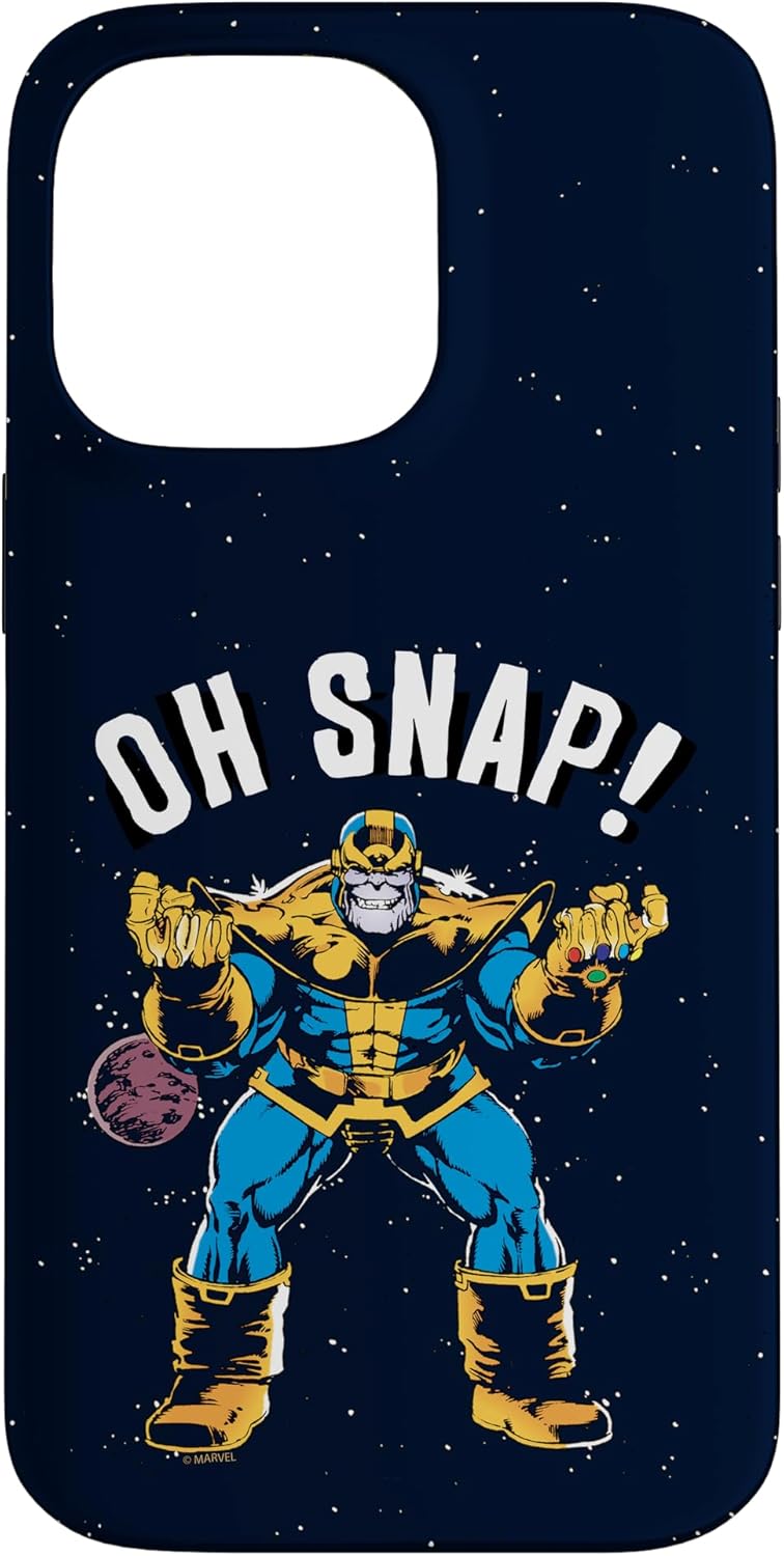 iPhone 14 Pro Max Marvel Avengers Thanos Oh Snap Portrait Case