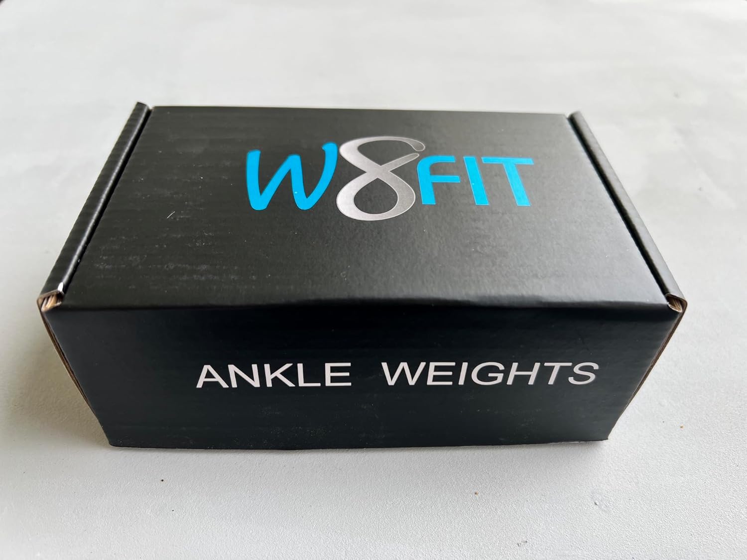W8FIT Adjustable Ankle Leg Weights 4 LBS PAIR Small/Medium and 5 LBS PAIR Large/X-Large