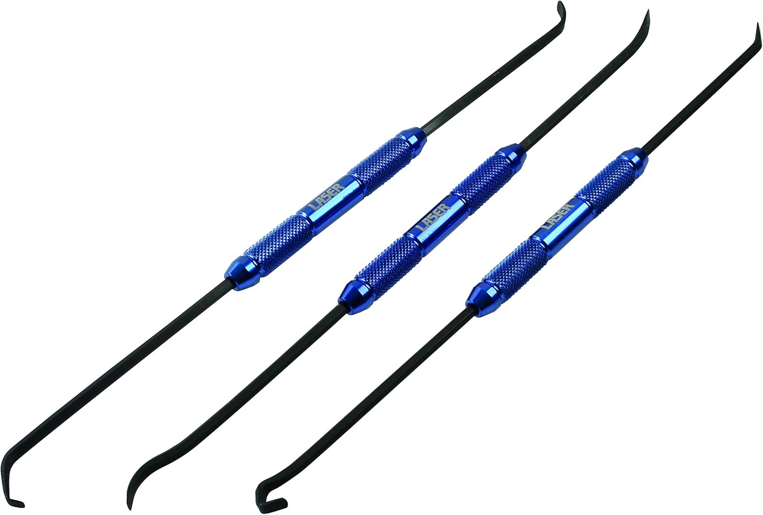 Laser Tools 7886 Mini Pry Bar Set 3pc