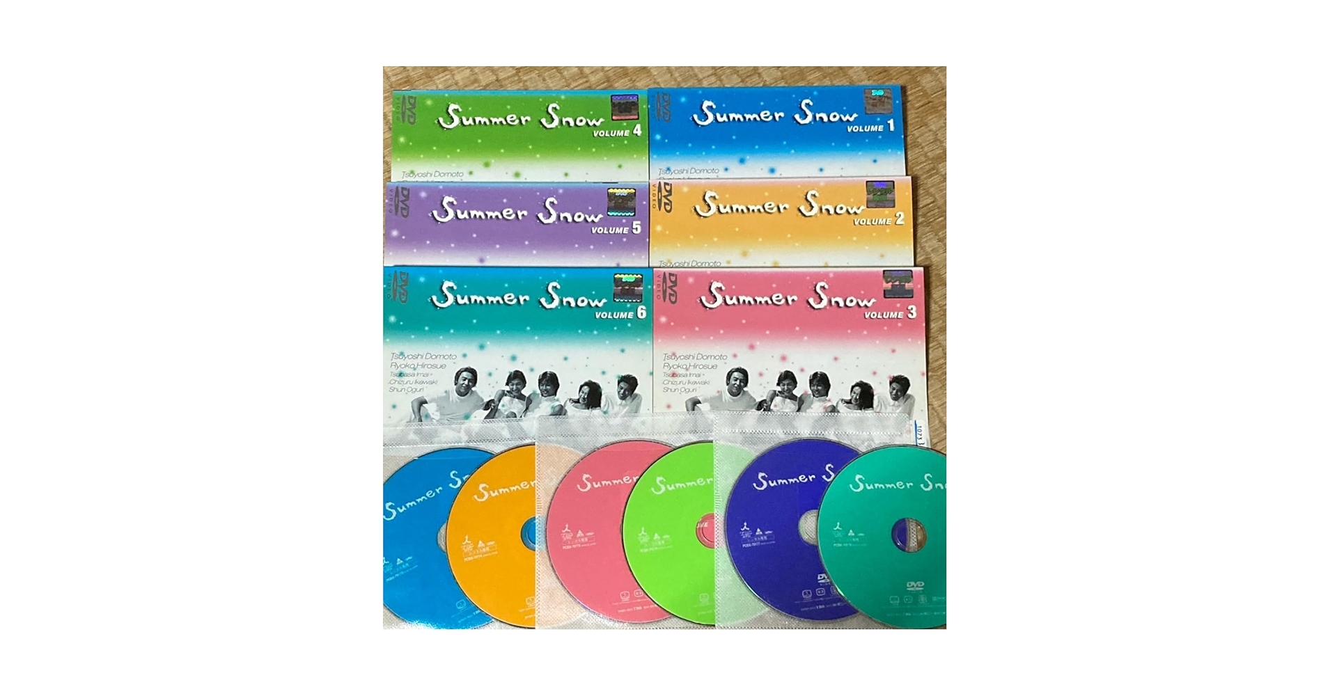 Amazon.co.jp: 配送／ サマースノー 全6巻 レンタル落ちDVD 広末