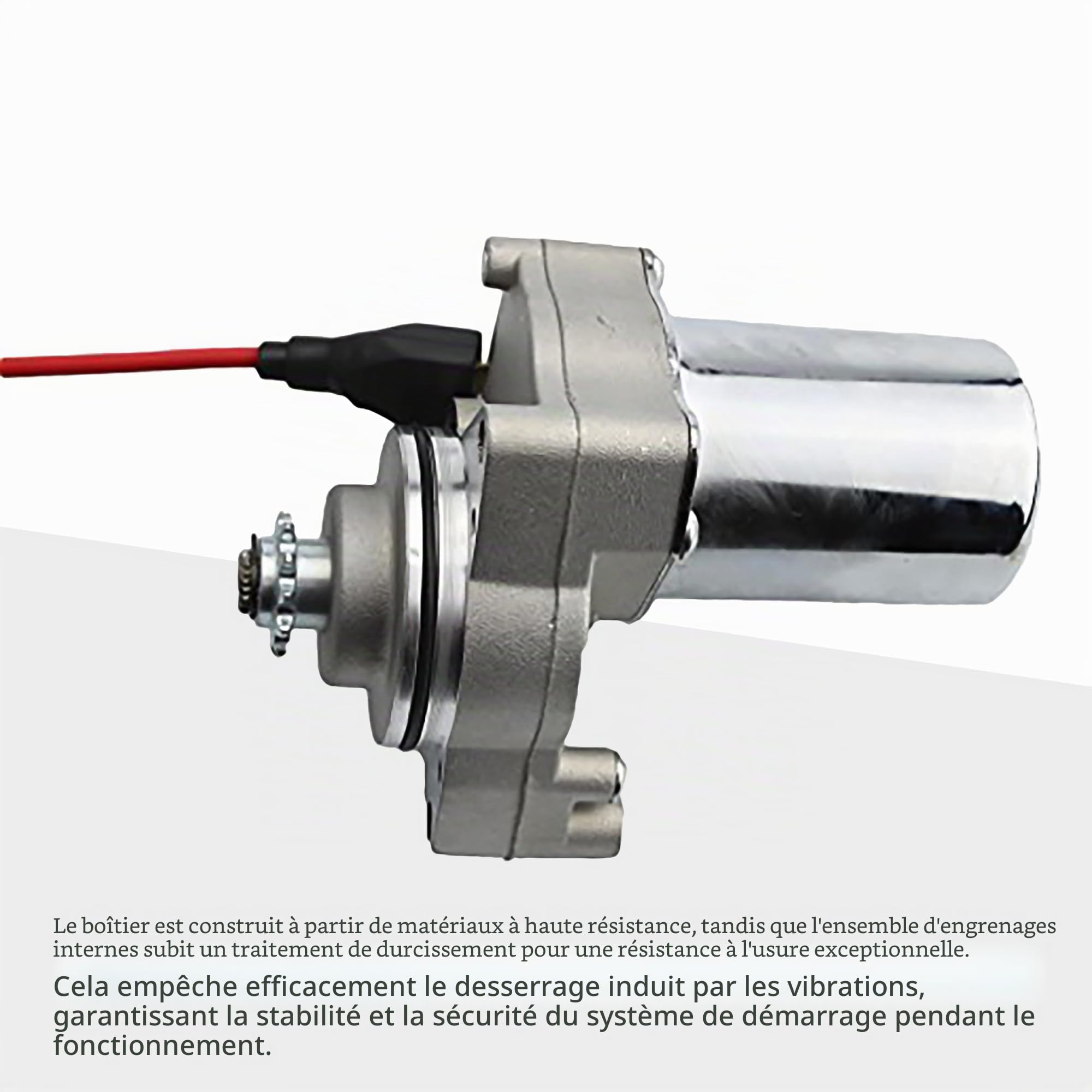 GOOFIT Démarreur Électrique 3 Moteur de Démarrage Électrique à Bout de Boulon Remplacement pour Quad Dirt Bikes Go Karts 50cc 70cc 90cc 110cc 125cc ATV