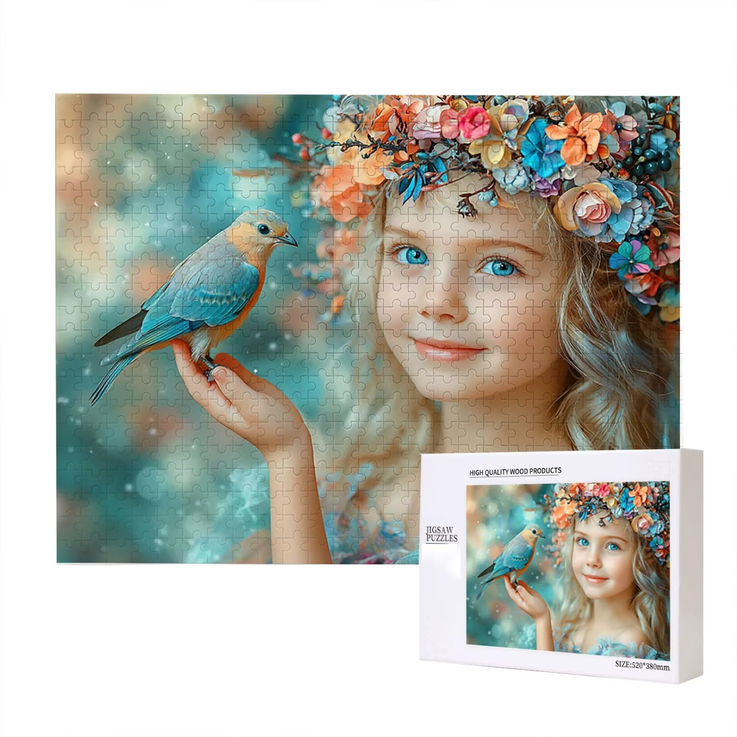 Jigsaw Puzzle, 6000 Pezzi Puzzle Classici, Ragazza Puzzle Rilassamento Intelligence, Mpossibile Difficile Puzzle Impegnativo per Adulti Puzzle Gioco Familiare, Regalo per Amore Amico Uccelli fr0-638