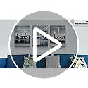 Lapremoly Large Wall Art for Living Room Modern Framed Canvas Wall Decor for Bathroom Family Bedroom Wall Decorations Night View Paintings Kitchen Canvas Art Hang Pictures Artwork 3 Pieces Poster