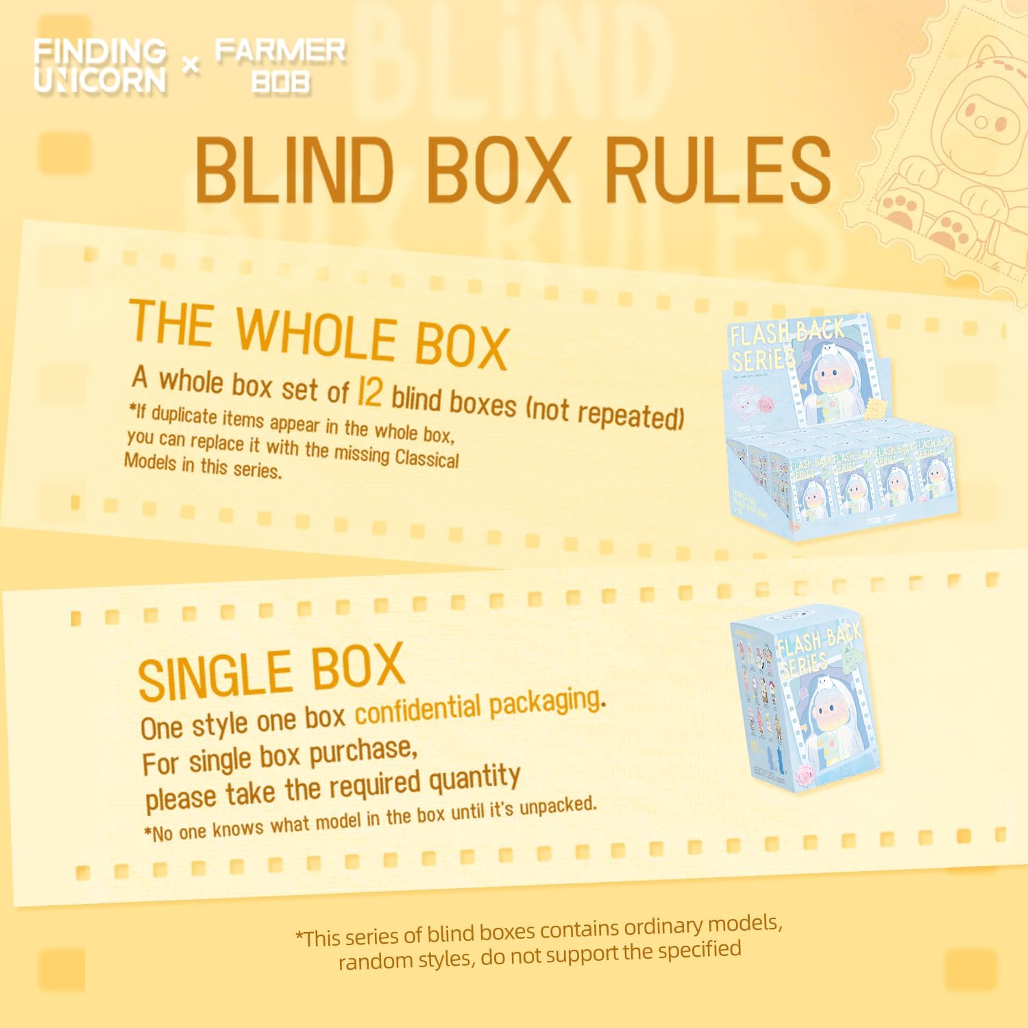 Farmer BOB Flash Back Series Blind Box(Whole Set 12pcs)