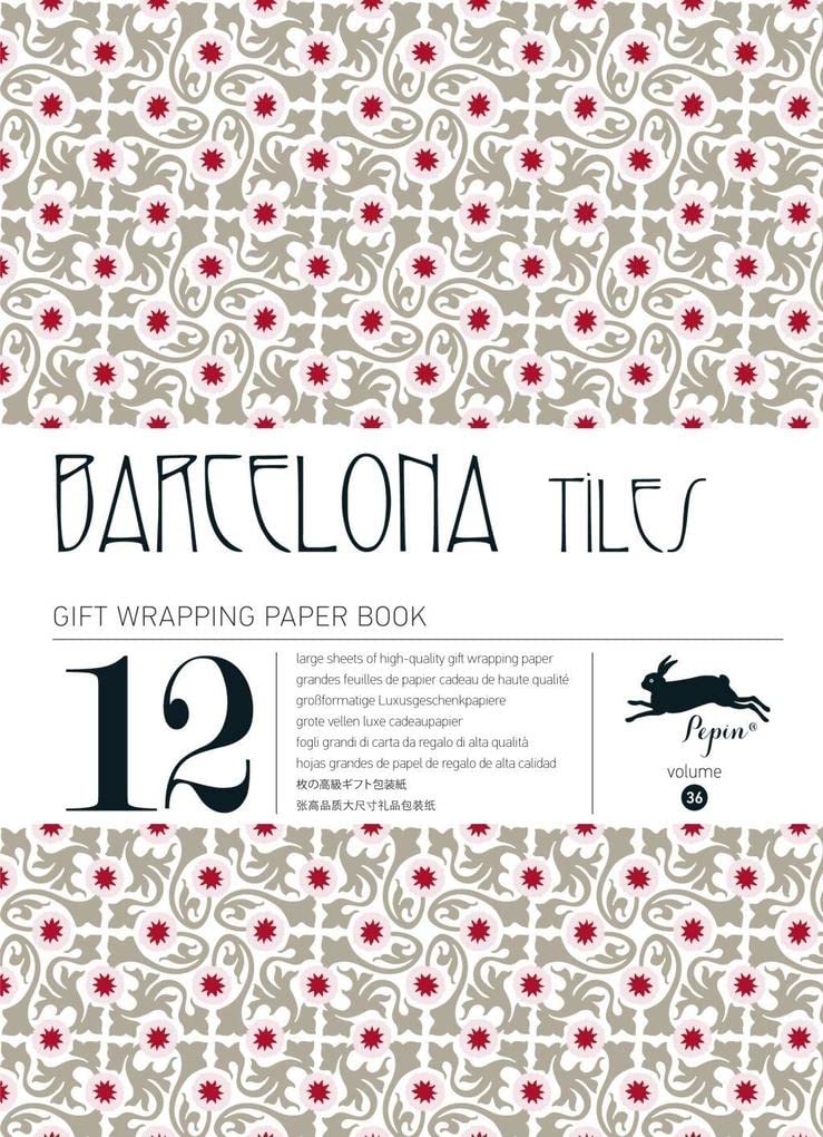 Barcelona Tiles (Gift Wrapping Paper Book) Pepin Press 本 通販 Amazon