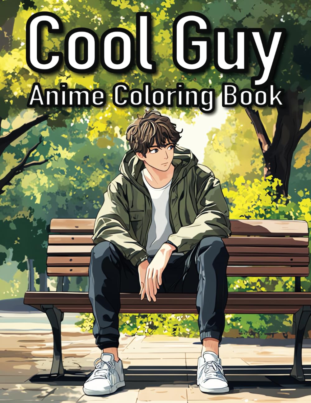Cool Guy Anime Coloring Book Awesome Anime Guy, Cool boys and handsome