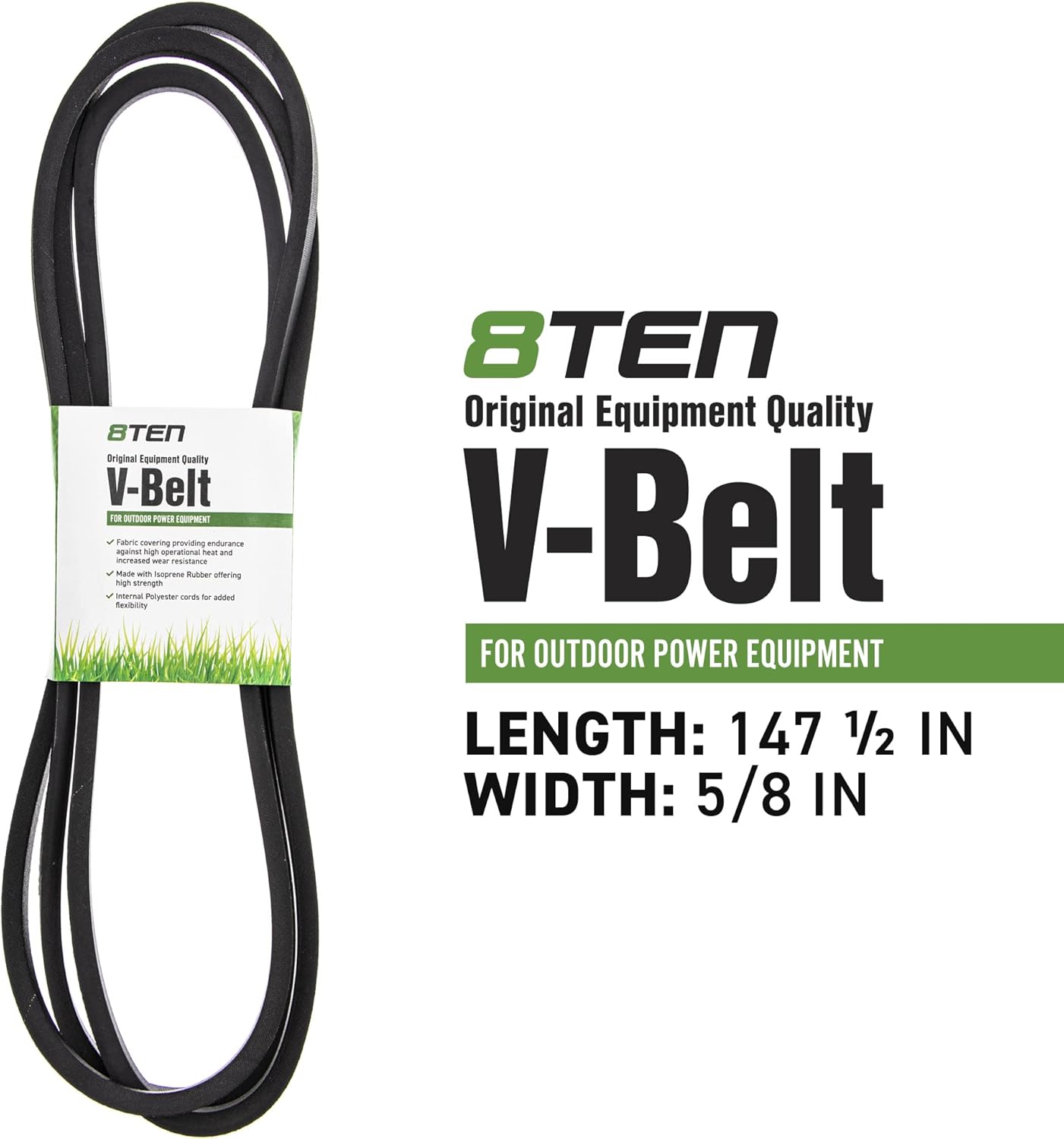 8TEN Belt PTO Clutch Kit for AYP Husqvarna Jonsered Poulan 2354GXLS GT54LS PBGT26H54 LGT2554 LGT2654 YTH2454