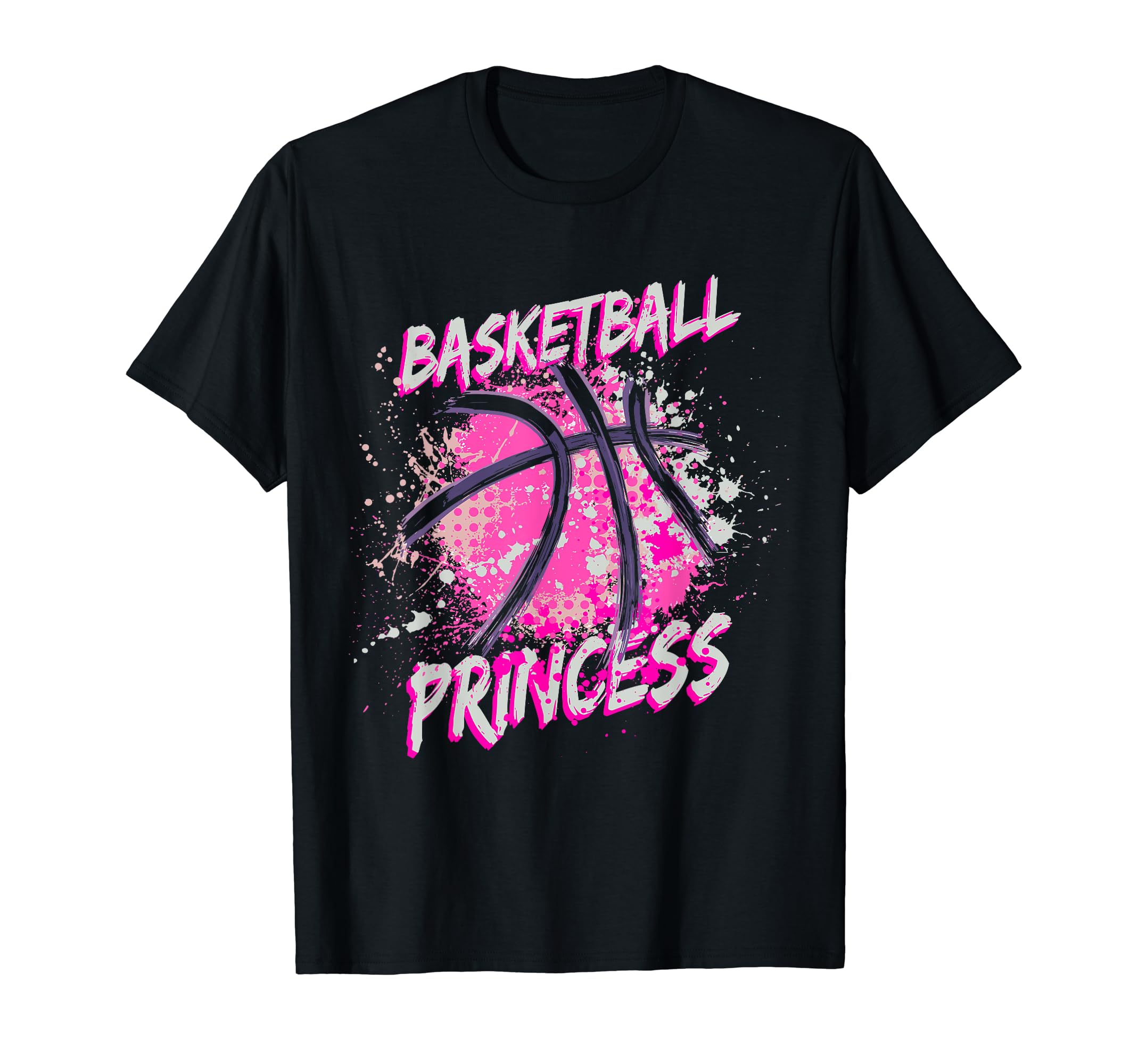 Basketball Designs for GirlsGirls Basketball Princess T-ShirtOEKO-TEX STANDARD 100