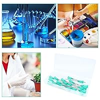 Vista 7 de Paquete de 20 fideos dispensadores de punta roma de 18Ga de 1.5 pulgadas, jeringa de plástico verde, punta roma, agujas dispensadoras cónicas Luer