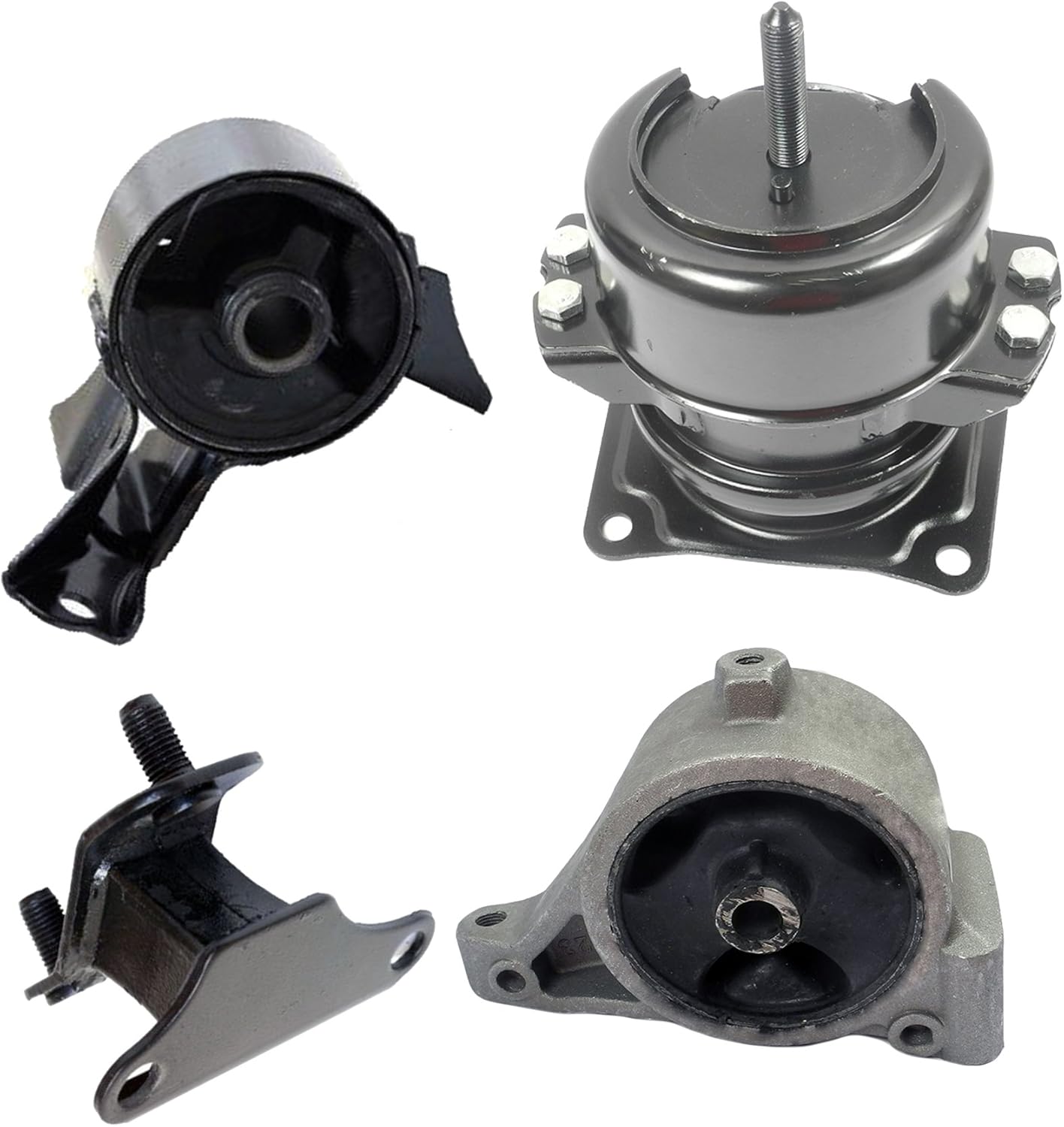 Compatible with 01-04 Acura MDX Honda Pilot 3.5L 4519 65079 4523 6579 4PCS Engine Motor and Transmission Mount 01 02 03 04
