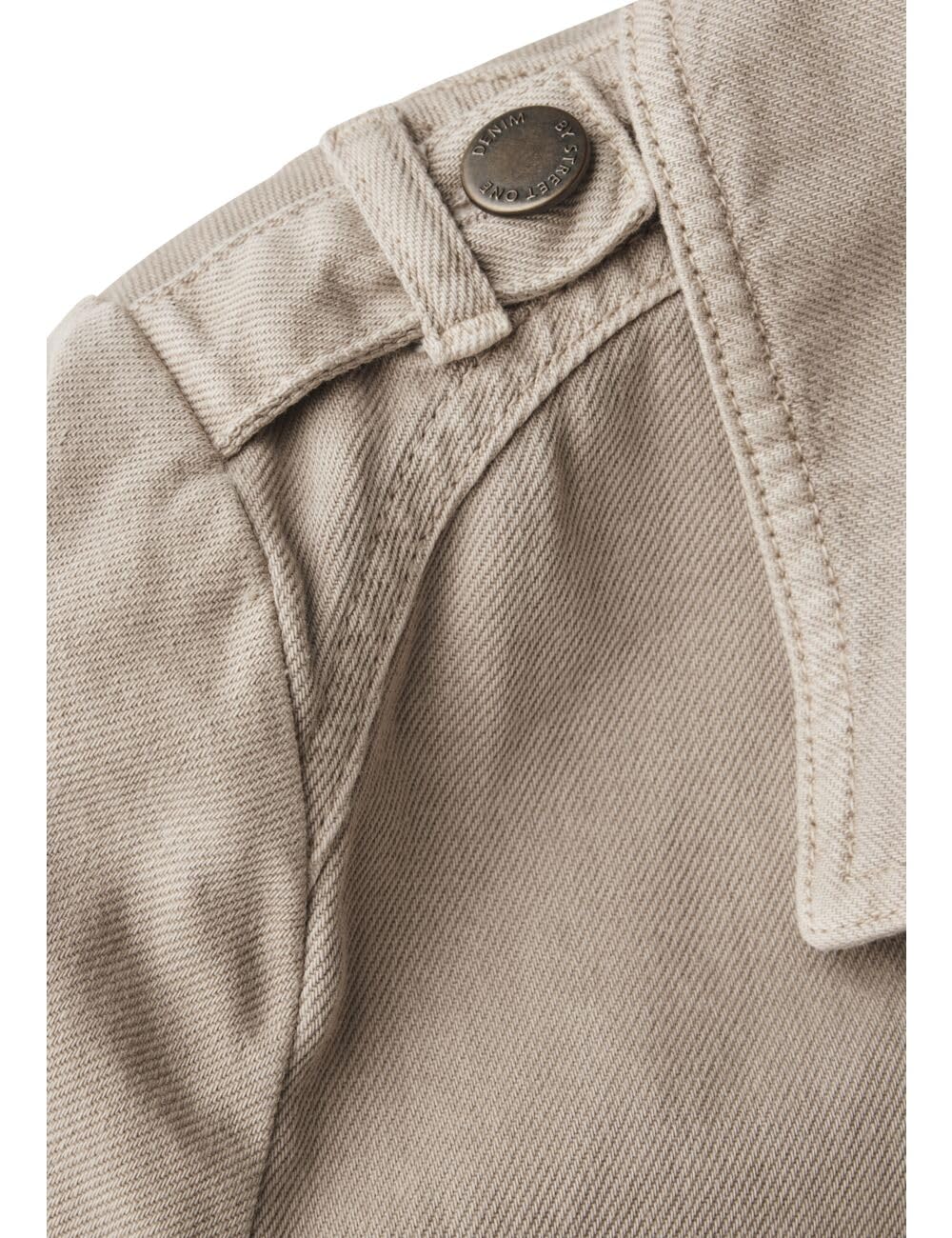 Street One Damen Denim Trench Jacke