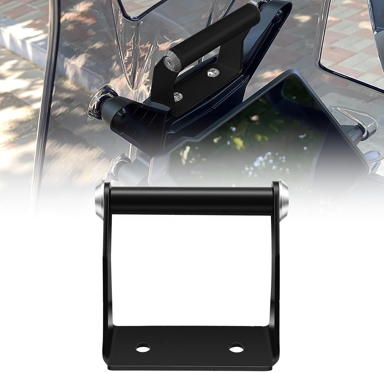 for 790 890 Adventure 2024-2025 790 890 Adventure R 2024 2025 Motorcycle GPS Phone Holder Auxiliary Nav Screen Mount Navigation Tower GPS Bars(22mm)