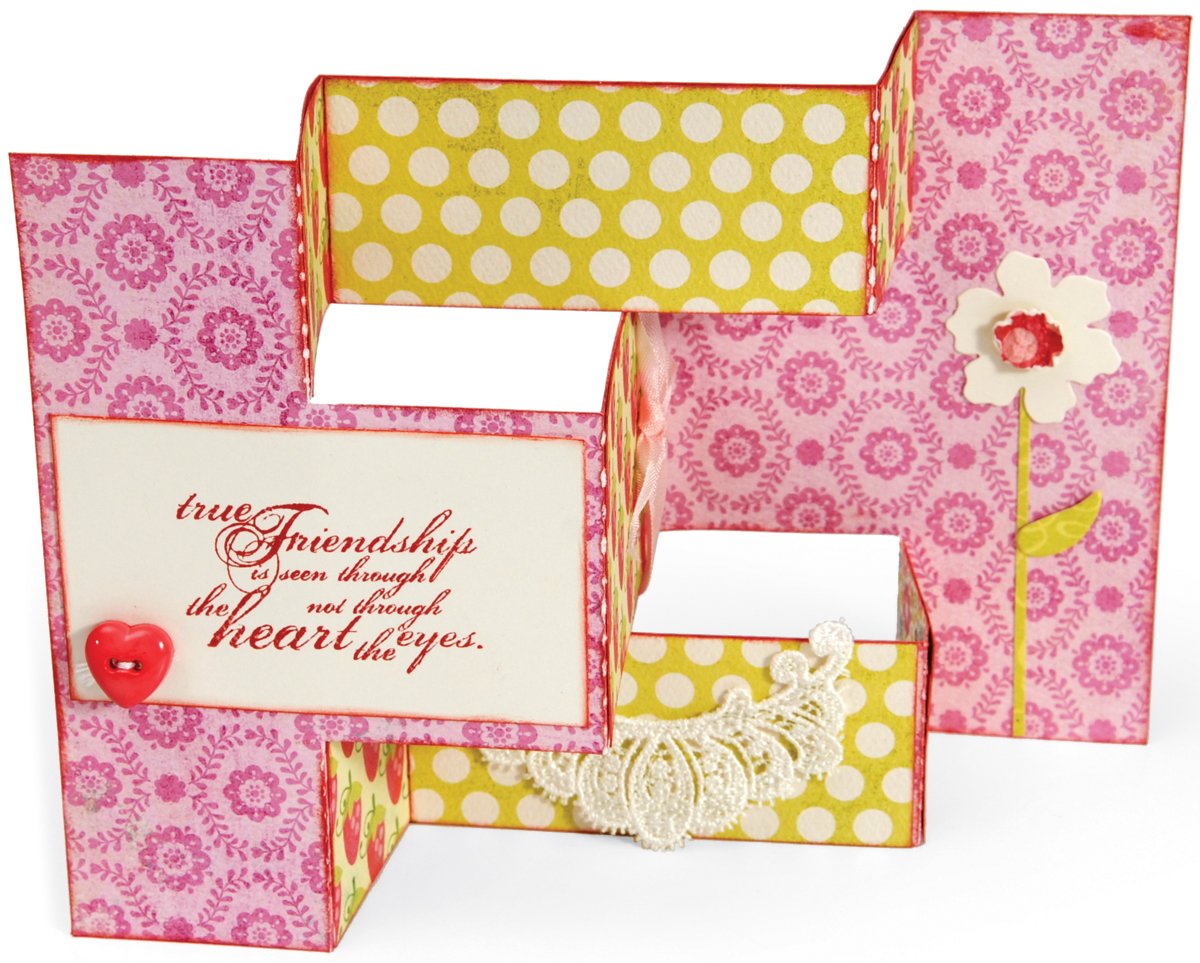 Sizzix 657159 Bigz Pro Die Card, Tri-Shutter, Multicolor