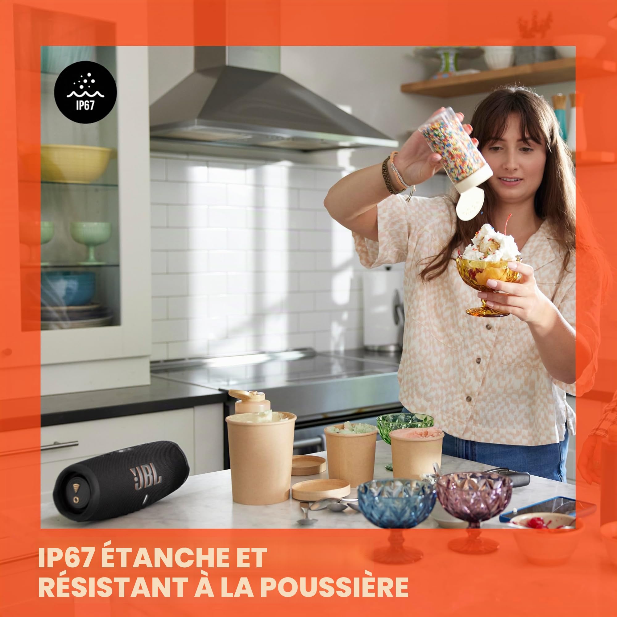 JBL Charge 5 Haut-Parleur sans Fil Portable Wi-FI