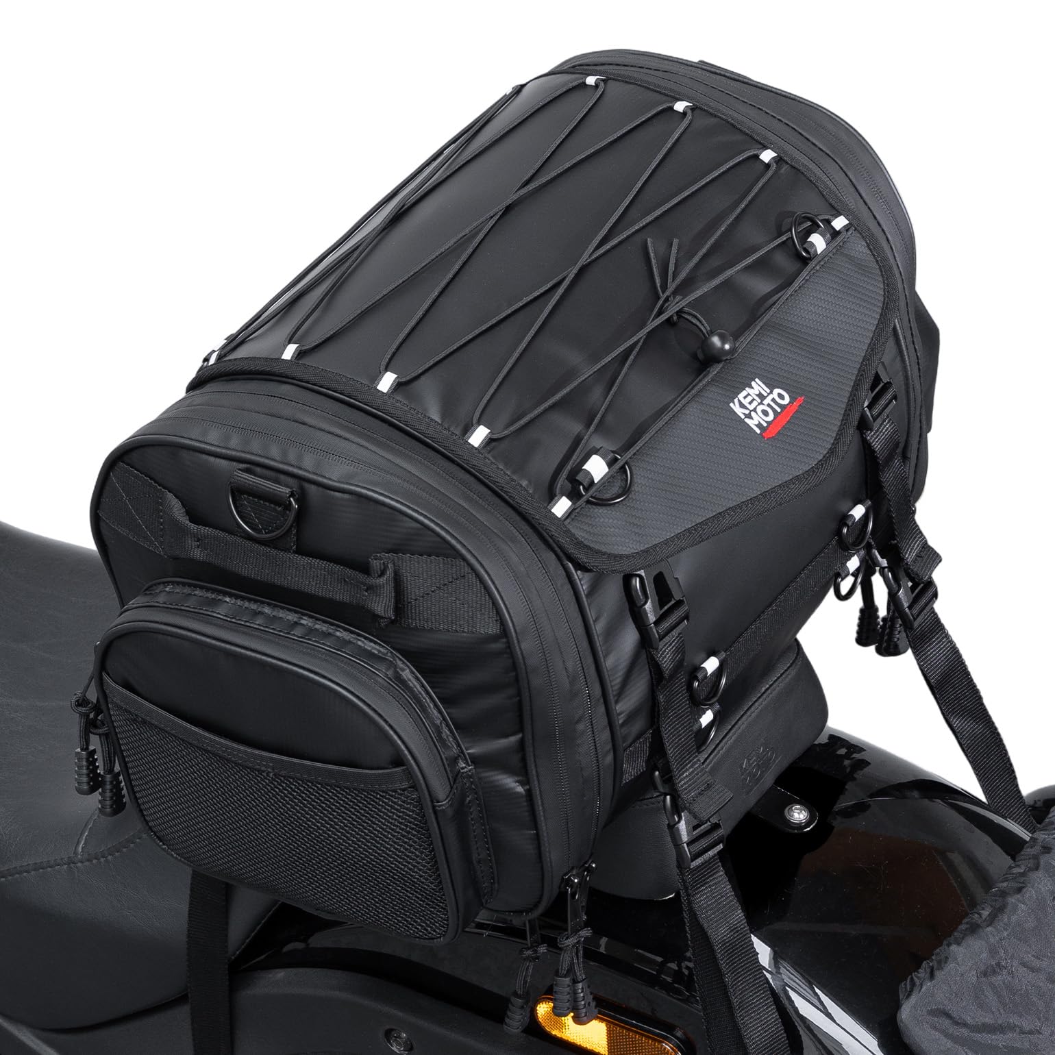Amazon.com: KEMIMOTO Motorcycle Travel Luggage Bags, Expandable
