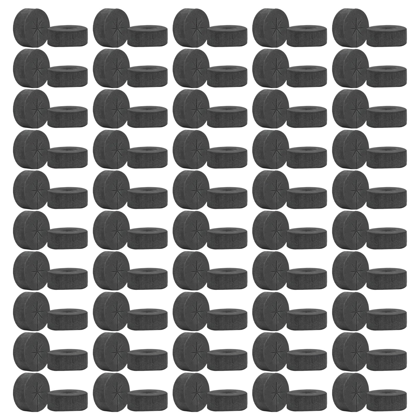 Hydroponic Seedling Tray Inserts, Porous Grow Sponge Plugs for Starter Trays, Indoor Propagation and Home Growing Cloning Sponge Inserts Starter Tray Refill Plugs Soilless Propagation Media Indoor