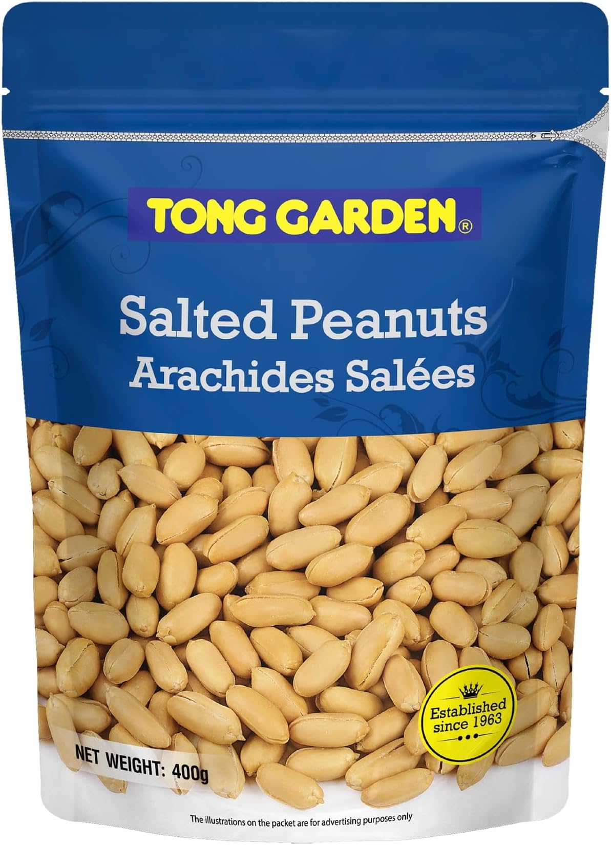 Tong Garden Salted Peanuts 370g