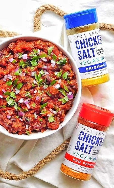 JADA Spices Chicken Salt Spice and Seasoning Set - Pack of 5 Seasonings - Vegan, Keto & Paleo Friendly - Perfect for Cooking, BBQ, Grilling, Rubs, Popcorn and more - Preservative & Additive Free