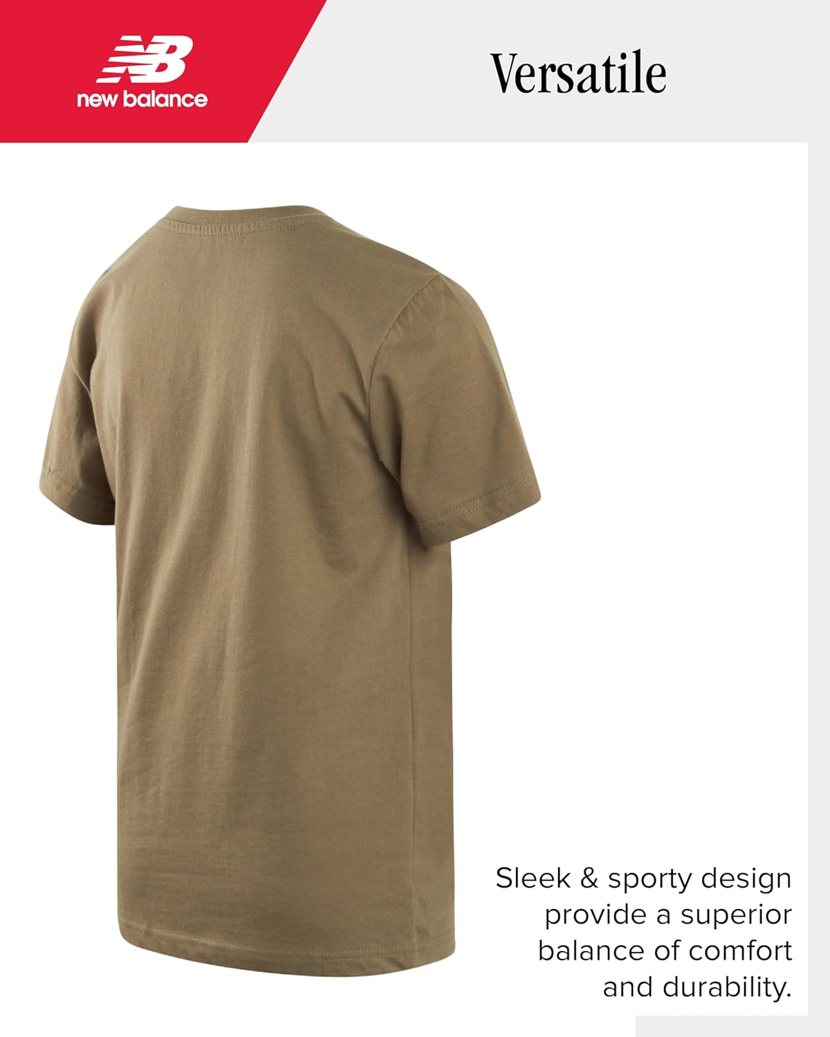 New Balance Boys' Short Sleeve Crewneck T-Shirt - Image 5