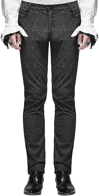 Ripley - PANTALÓN FORMAL LISO NEGRO. PERRY ELLIS