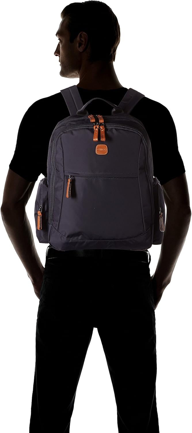 Bric's X-Travel Nomad Backpack - 16 Inch - Carry On Bag for Men and Women - Travel Accessory - Navy