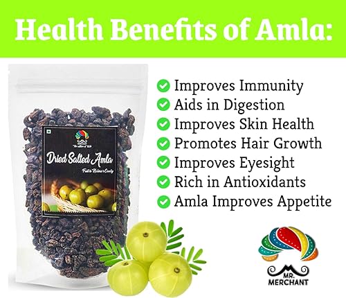 Miniatura 2 de Mr. Merchant Amla salado seco (400 gm)
