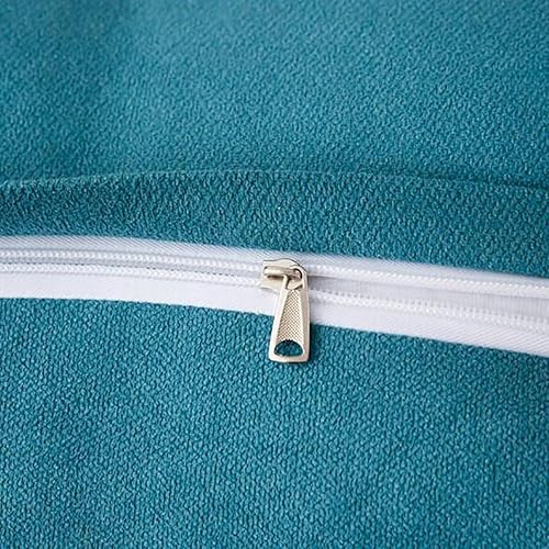 Miniatura 6 de Almohada grande para cabecero triangular, color verde azulado, con cuña, reposo en cama, almohada de lectura, respaldo de posicionamiento, cojín con