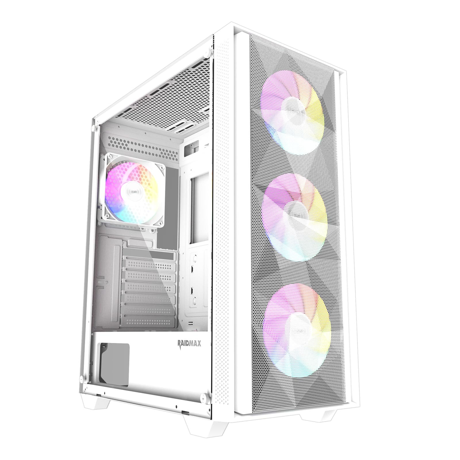 Amazon.com: RAIDMAX V217 ATX Mid Tower Mesh Gaming PC Case, High