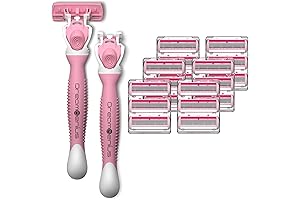 DreamGenius 6-Blade Razor Value Pack for Women