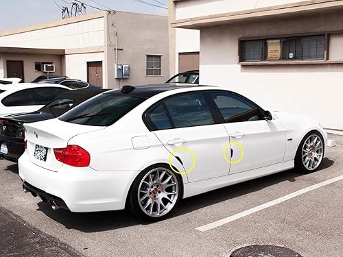 Miniatura 7 de Xotic Tech - Protector de borde de puerta lateral de automóvil, fibra de carbono suave auténtica, compatible con sedán, SUV, camioneta