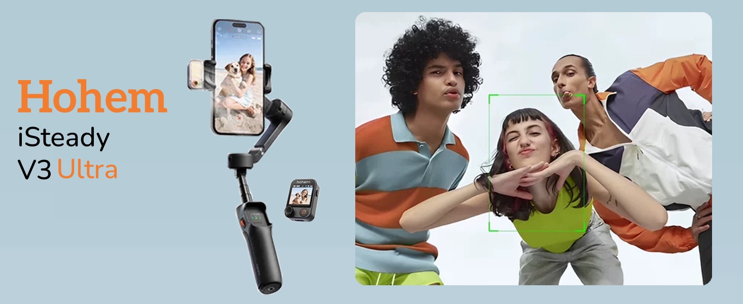 Amazon.com: hohem iSteady V3 Ultra Gimbal Stabilizer for iPhone